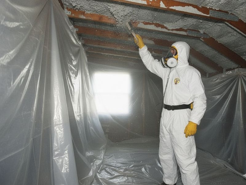 DÉCONTAMINATION D'AMIANTE